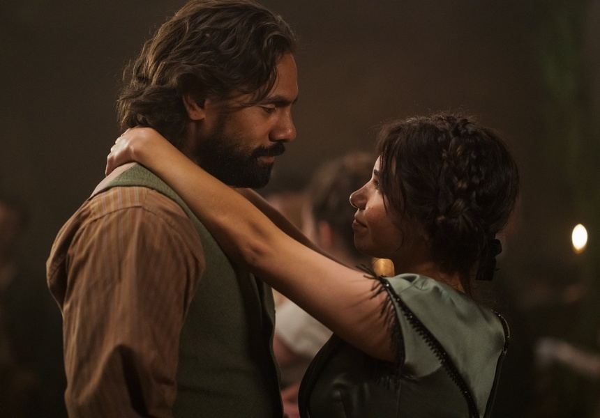 Jarron Andy and Sherry-Lee Watson in My Brilliant Career.·Photo: Courtesy of Netflix / Ian Routledge