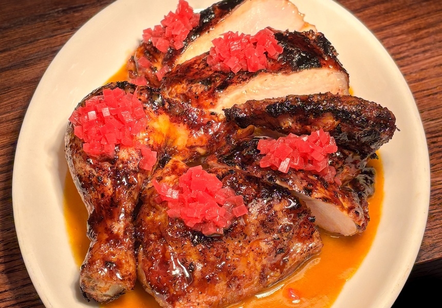 Chicken inasal at Donia