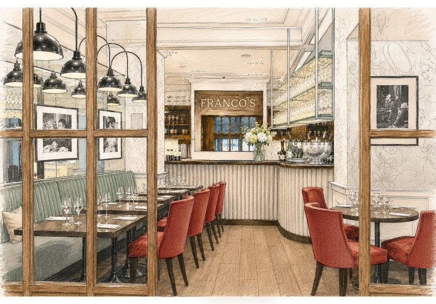 Illustration courtesy of Franco's