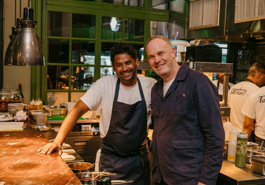 L-R: Avinash Shashidhara, James McLean