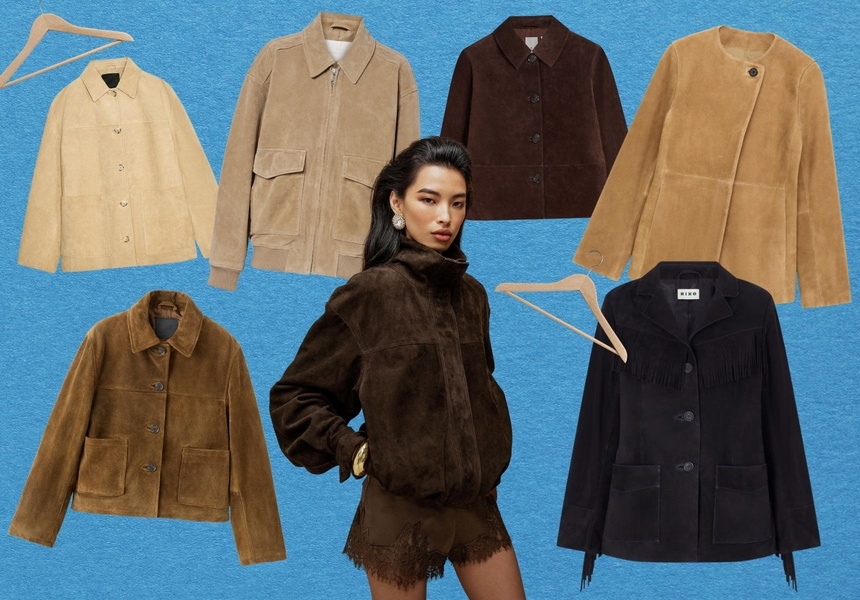 Clockwise from top left: Zara, Citizens of Humanity, Rise and Fall, Arket, Rixo, Reformation, Mango