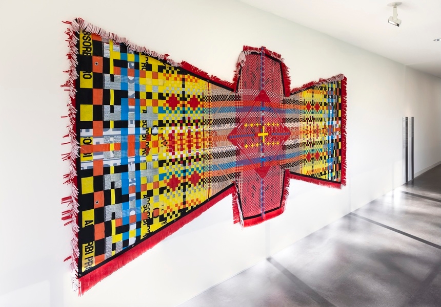 Caroline Monnet, Threads That Remember. 2026, Blouin Division