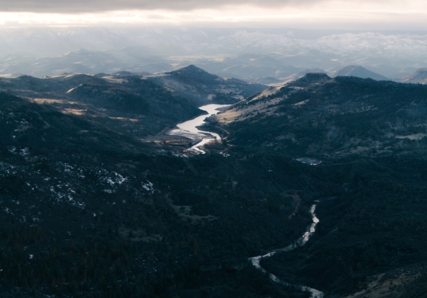 Production still (detail) from Lucy Raven, Murderers Bar, 2025 Courtesy of the Artist and Lisson Gallery. On show at the Barbican Art Gallery