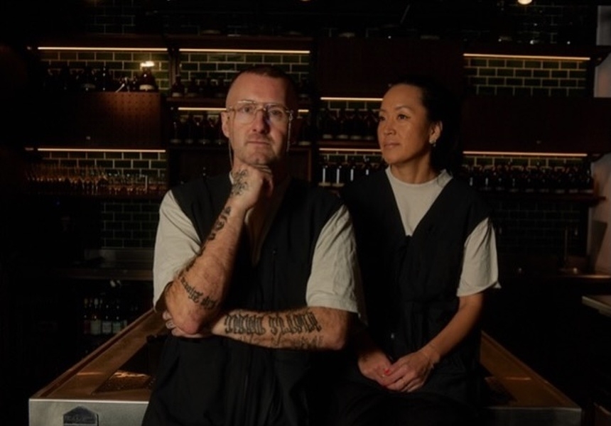 Alex Kratena and Monica Berg