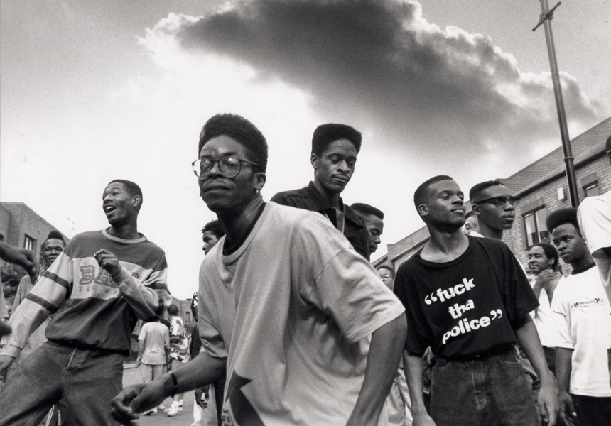 © Giles Moberly/ Museum of Youth Culture. Amnesia Rave, Coventry 1991.