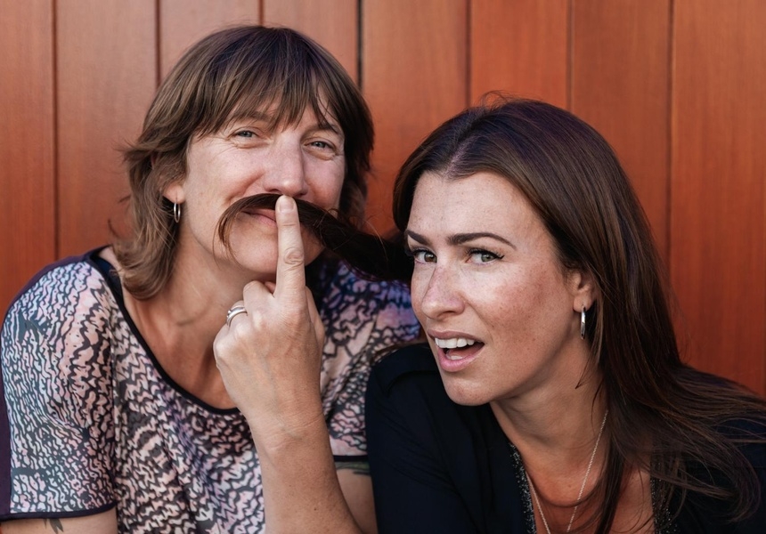 Anna Arthur and Katie Hurley