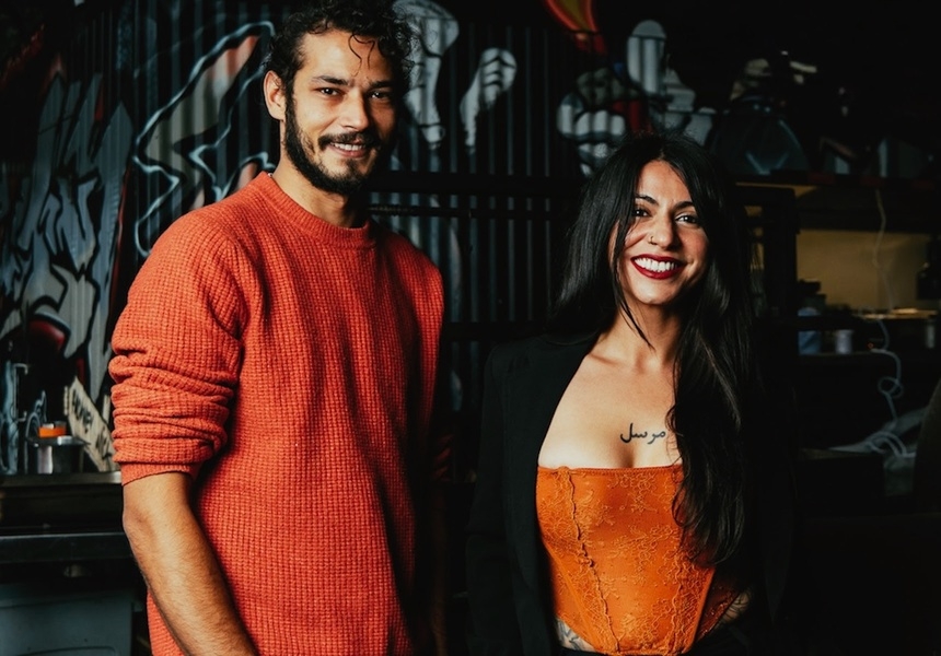 L-R: Joshua Moroney, Mursal Saiq
