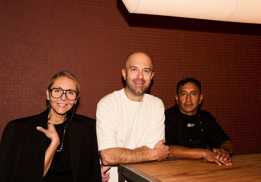 Alina Kosichkina, Dima Zakhodiakin and Jorge Paredes