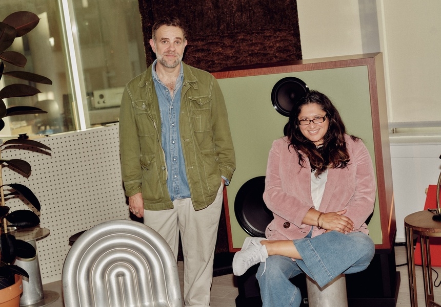 Paul Noble and Sophie Uddin