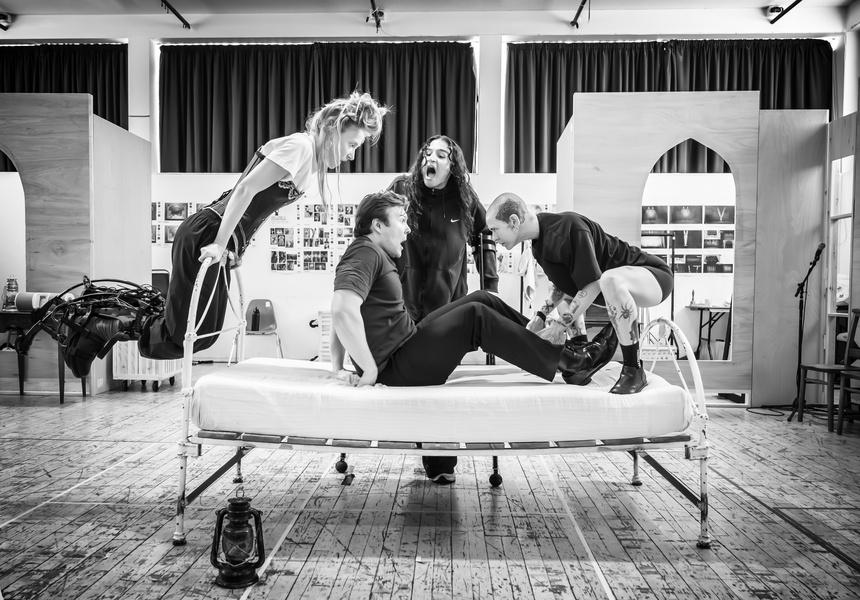 Phoebe Naughton, Jack Myers, Macy Seelochan and B Terry