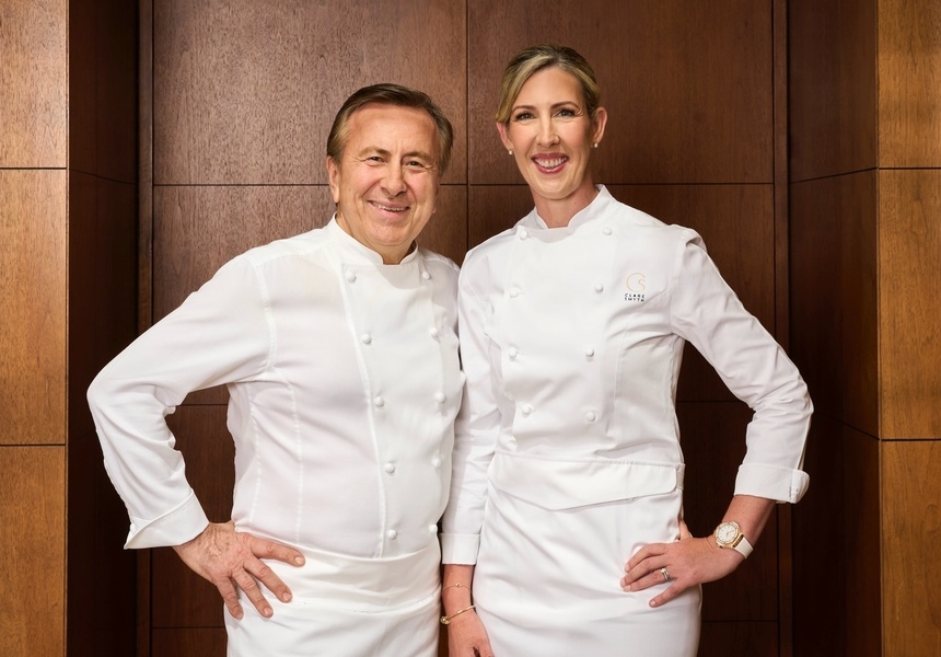 Daniel Boulud and Clare Smyth