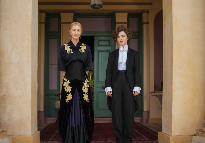 Genevieve O'Reilly and Phillipa Northeast in My Brilliant Career·Photo: Ian Routledge/Netflix © 2026
