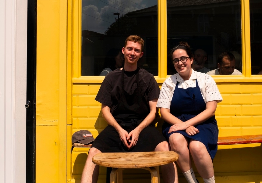 L-R: Jake Barwood, Celia D'Ortiz