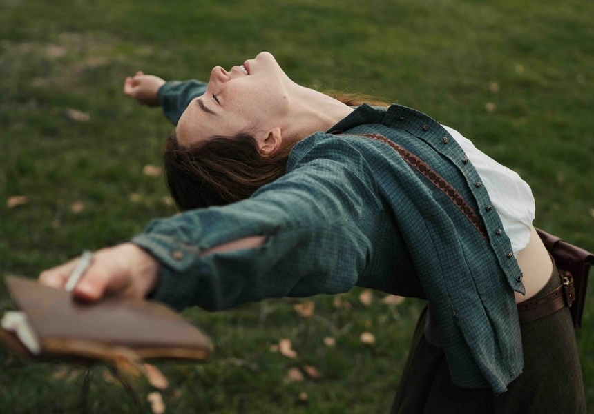 Phillipa Northeast in My Brilliant Career·Photo: Ian Routledge/Netflix © 2026