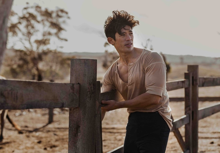 Christopher Chung in My Brilliant Career·Photo: Ian Routledge/Netflix © 2026