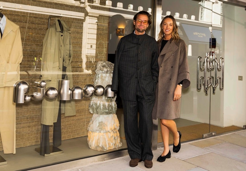 L-R: Patrick Johnson, Tamsin Johnson