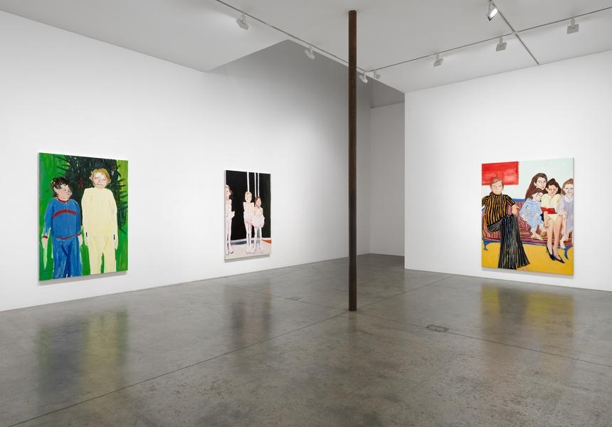 Installation view, Chantal Joffe: I Remember Victoria Miro © Chantal Joffe. Courtesy the artist and Victoria Miro