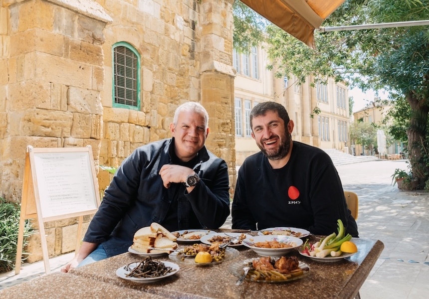 L-R: Barry Karacostas, Nick Molyviatis. Photo courtesy of Zylia