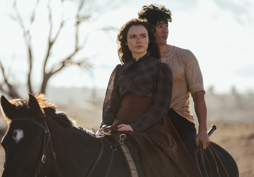 Phillipa Northeast and Christopher Chung in My Brilliant Career. ·Photo: Courtesy of Netflix / Ian Routledge